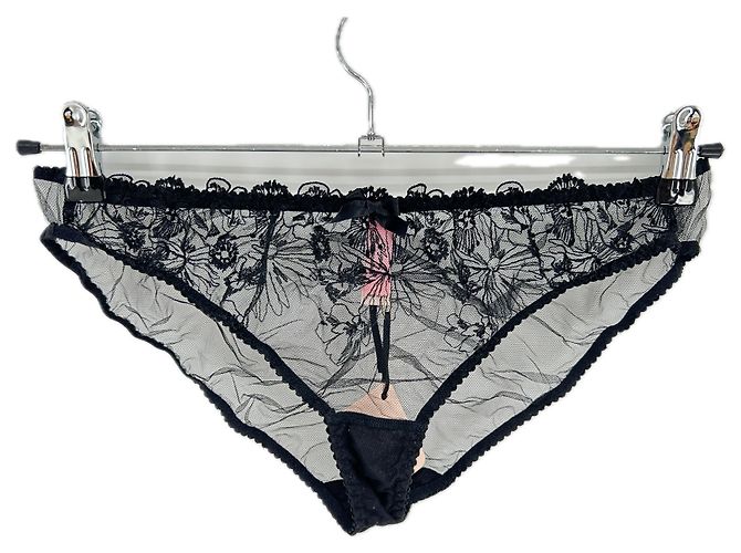 Conjunto de lencería de encaje negro Agent Provocateur - vista 10