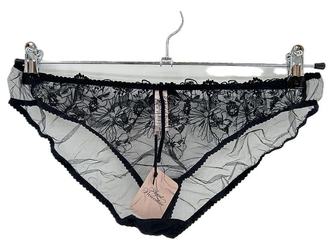 Conjunto de lencería de encaje negro Agent Provocateur - vista 11