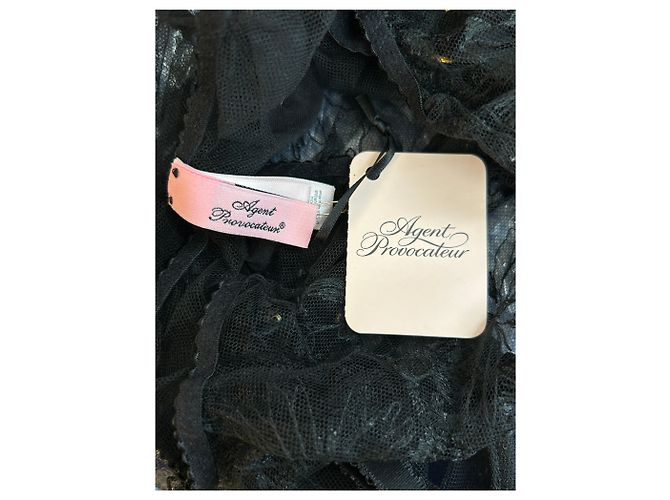 Conjunto de lencería de encaje negro Agent Provocateur - vista 13