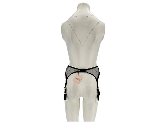 Conjunto de lencería de encaje negro Agent Provocateur - vista 17