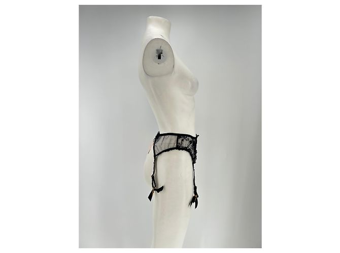 Conjunto de lencería de encaje negro Agent Provocateur - vista 18