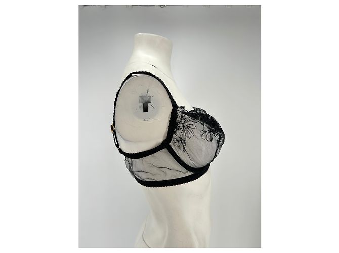Conjunto de lencería de encaje negro Agent Provocateur - vista 3