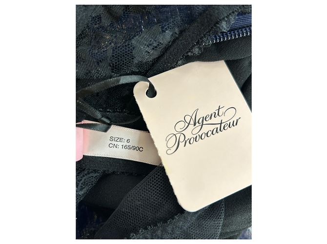 Conjunto de lencería de encaje negro Agent Provocateur - vista 5
