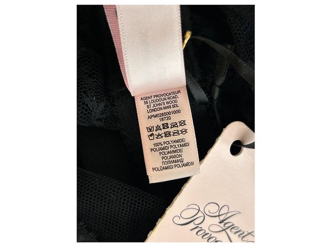 Conjunto de lencería de encaje negro Agent Provocateur - vista 6