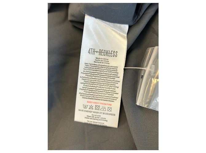 Autre Marque Abrigo largo gris 4TH RECKLESS - vista 6