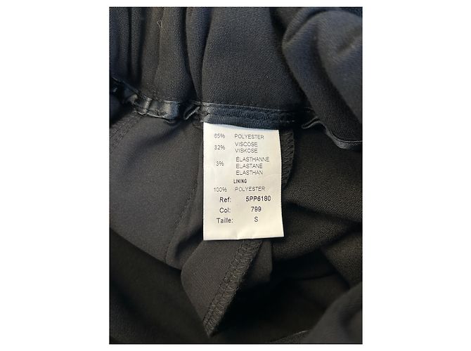 Rodier Weite Hose Schwarz - Ansicht 4