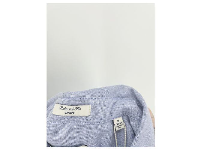 Autre Marque Camisa GANT de algodón azul M - vista 5