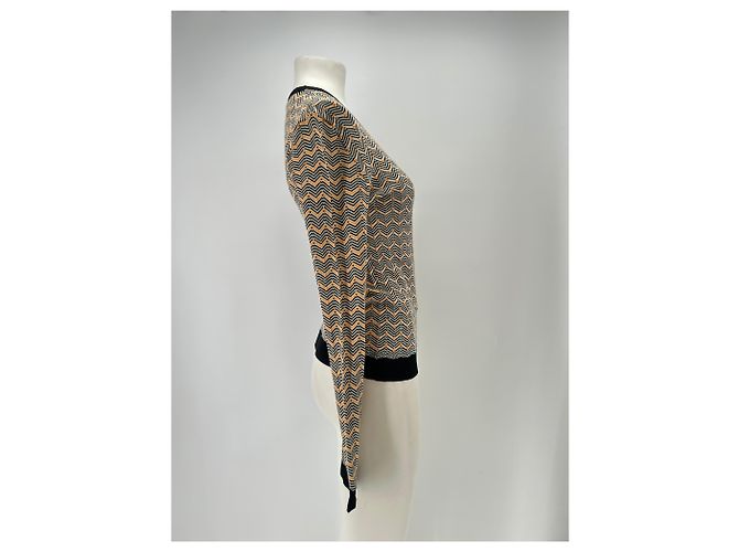 Missoni Cardigan mit Print Schwarz - Ansicht 3