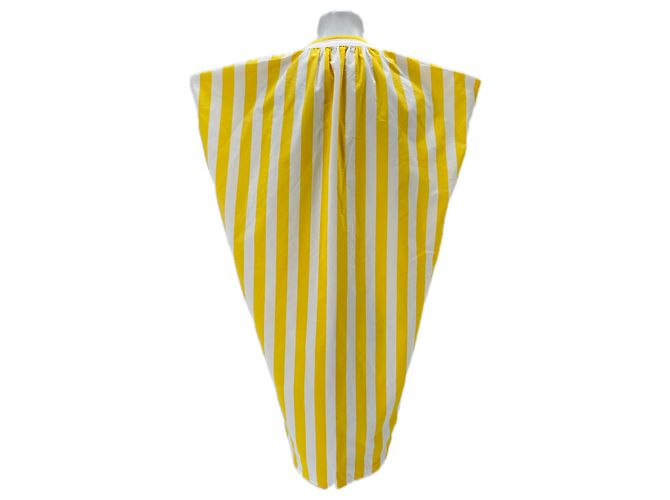 Autre Marque Blusa a righe bianca e gialla TOSHIE Giallo - vista 2
