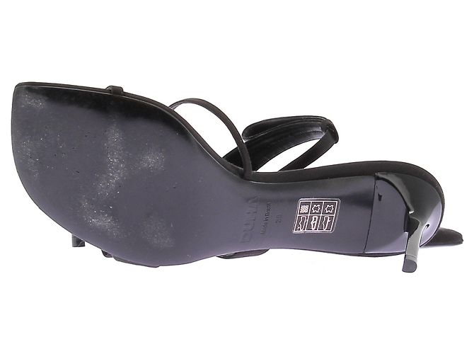 Autre Marque Sandali con tacco "Chic" Nero - vista 7