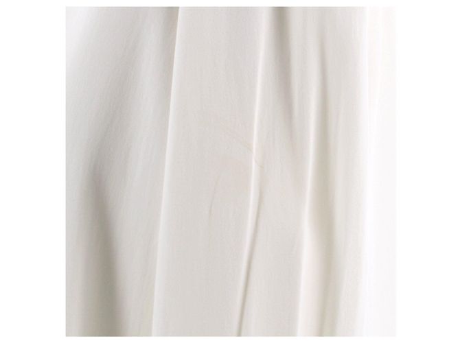 Emporio Armani Camicia in seta bianca Bianco - vista 5