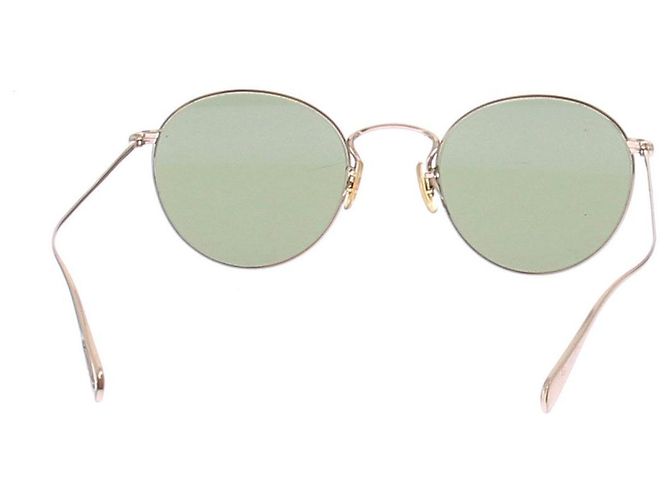 Oliver Peoples Runde Sonnenbrillen Golden - Ansicht 2
