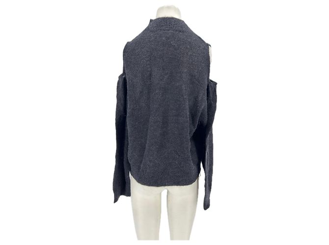 Autre Marque Suéter de alpaca negro DANTE6 - vista 2