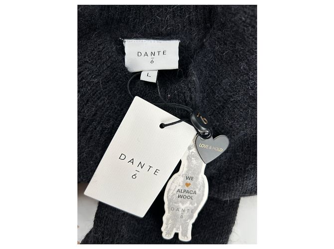Autre Marque Suéter de alpaca negro DANTE6 - vista 5