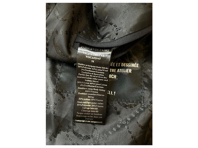Blazer blu navy Zadig & Voltaire - vista 6