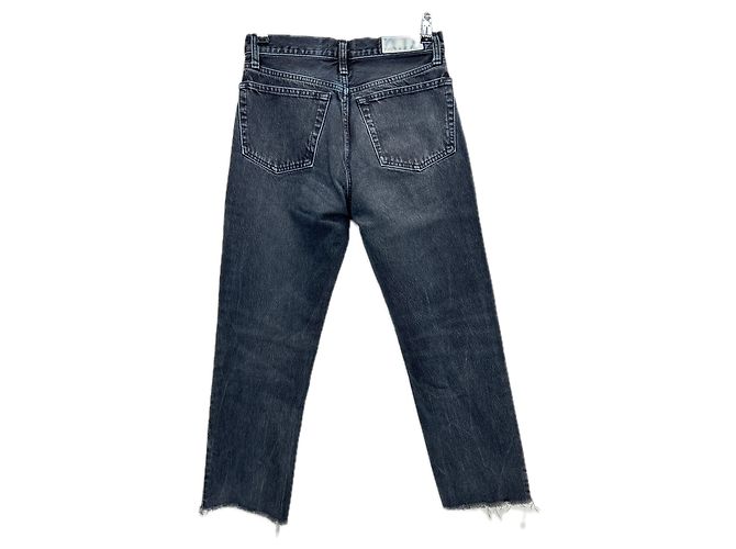 Jeans negros Re/Done de algodón Talla 27 Azul - vista 2
