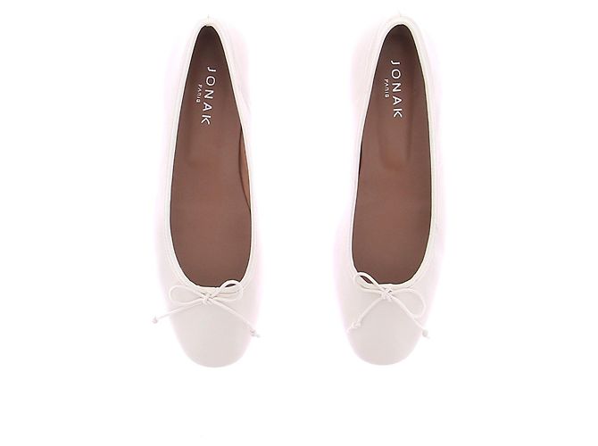 Jonak Ballerines à talons "Dadou" White - view 6