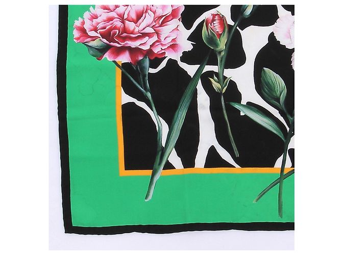 Dolce & Gabbana Foulard en soie imprimé fleurs - view 7
