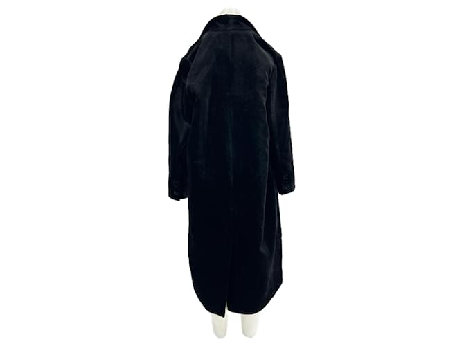 DMN Samtjacke schwarz - Ansicht 2