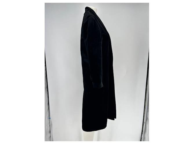 DMN Samtjacke schwarz - Ansicht 3