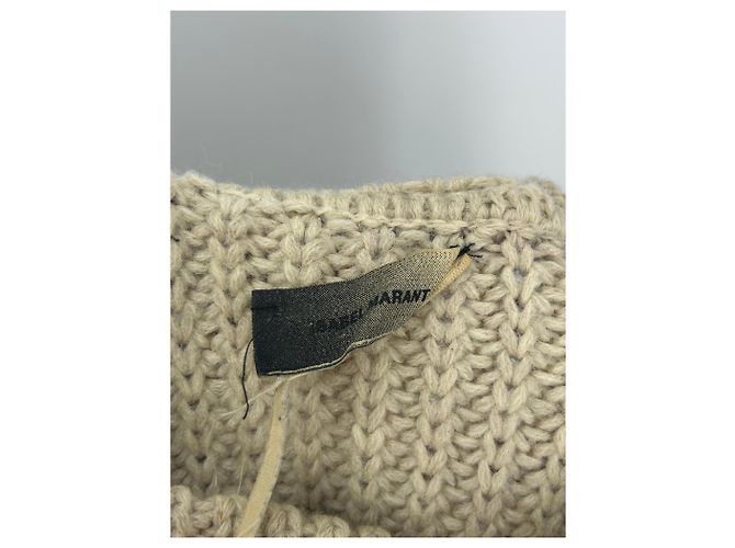 Suéter de lana beige Isabel Marant - vista 6