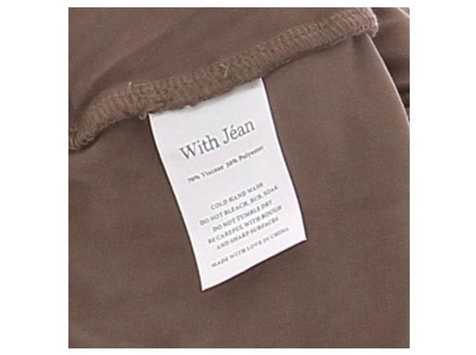Autre Marque Braunes trägerloses Kleid von With Jéan - Ansicht 6