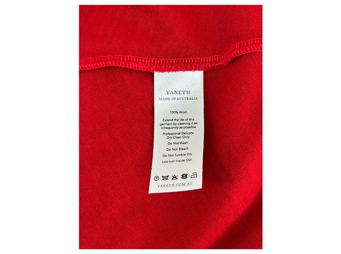 Autre Marque Rotes Wollkleid "Olsen" - Ansicht 6