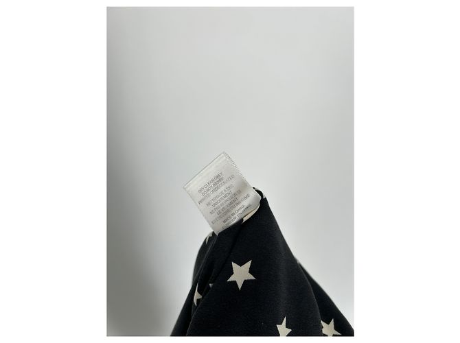 Camisa de seda Equipment negra con estampado de estrellas Negro - vista 7