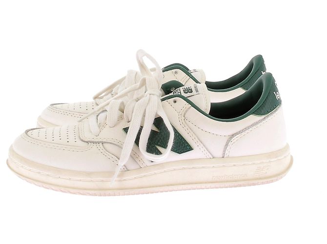 New Balance Leder Sneakers "T500" Weiß - Ansicht 3