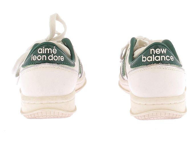 New Balance Leder Sneakers "T500" Weiß - Ansicht 5