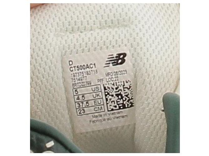 New Balance Leder Sneakers "T500" Weiß - Ansicht 8