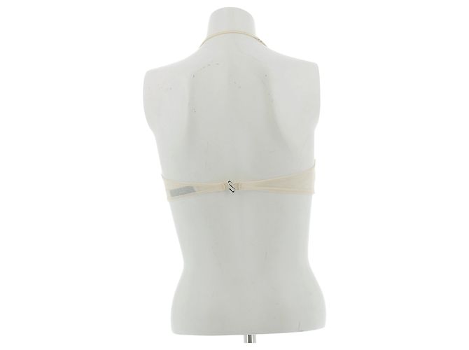 Autre Marque Sujetador transparente crema Beige - vista 2