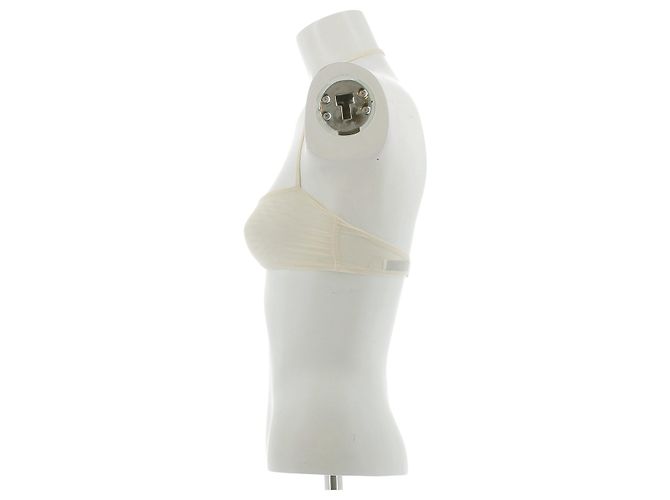 Autre Marque Sujetador transparente crema Beige - vista 4