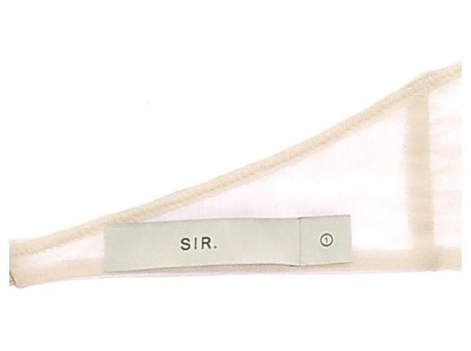 Autre Marque Sujetador transparente crema Beige - vista 5