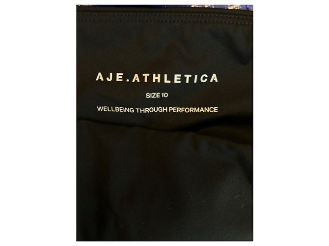 Autre Marque Leggings deportivas negras Negro - vista 3
