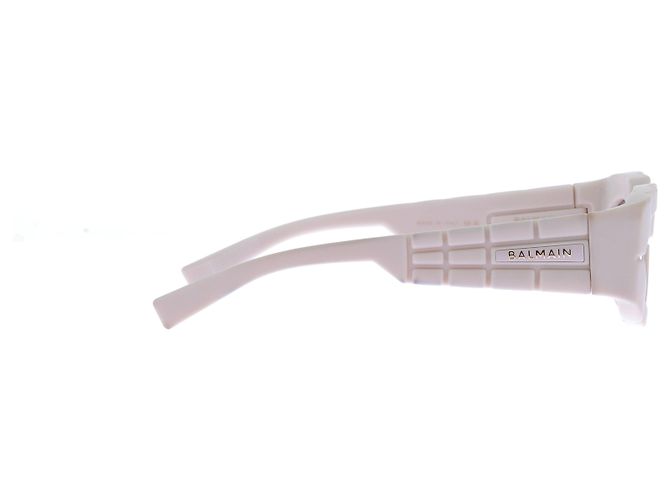 Balmain B-Spirit Rectangular Sunglasses Beige - view 3
