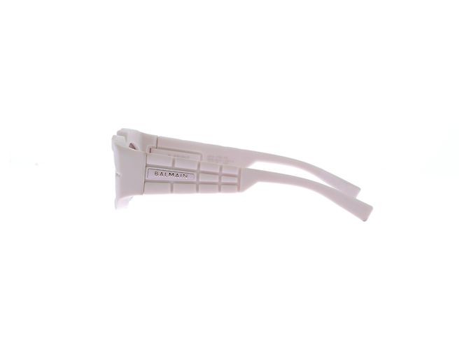 Balmain B-Spirit Rectangular Sunglasses Beige - view 4