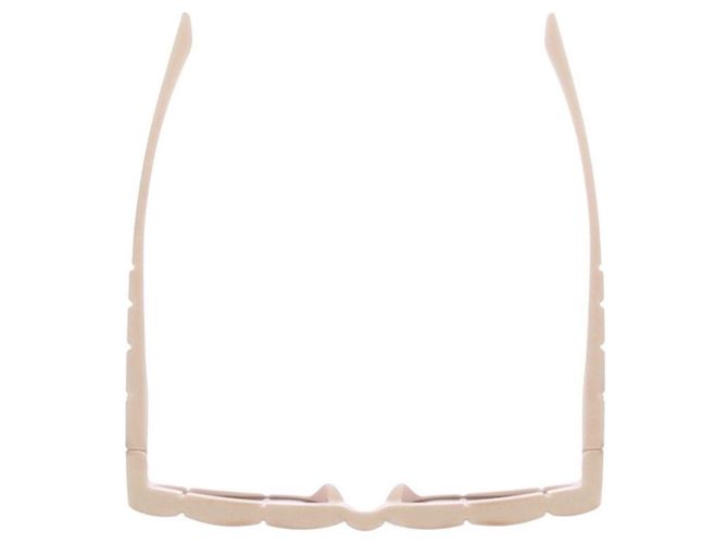 Balmain B-Spirit Rectangular Sunglasses Beige - view 6
