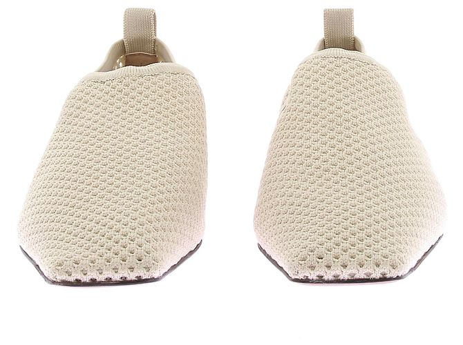 Nanushka Mesh-Schuhe "Bujum" Beige - Ansicht 4