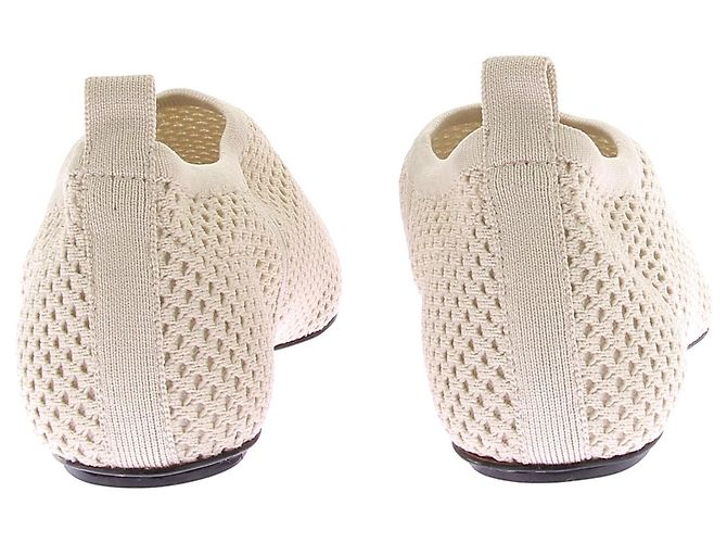 Nanushka Mesh-Schuhe "Bujum" Beige - Ansicht 5