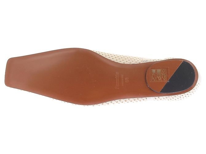 Nanushka Mesh-Schuhe "Bujum" Beige - Ansicht 7