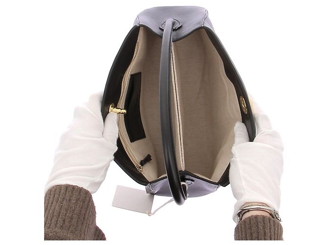 Little Liffner Borsa in pelle nera Nero - vista 7
