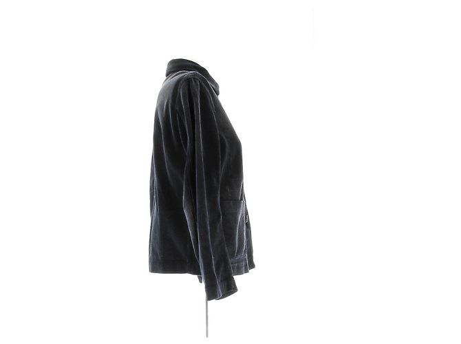 Dior Marineblaue Cordjacke - Ansicht 3