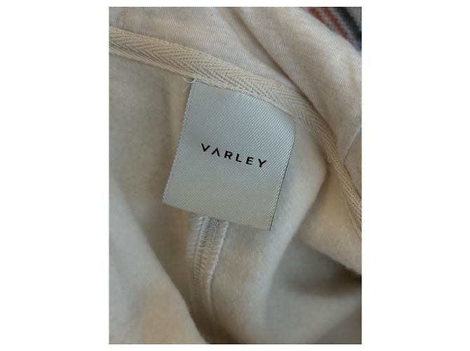Autre Marque Ärmelloser ecrufarbener Cardigan Beige - Ansicht 5