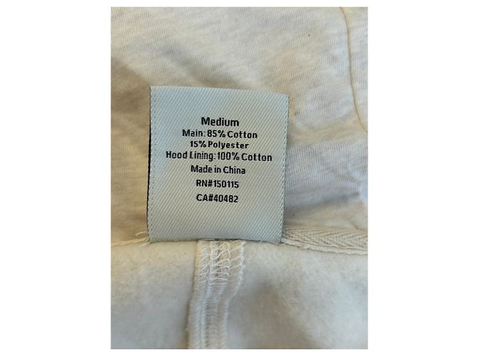 Autre Marque Ärmelloser ecrufarbener Cardigan Beige - Ansicht 6