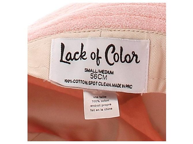 Autre Marque Cappello bucket in cotone rosa - vista 8