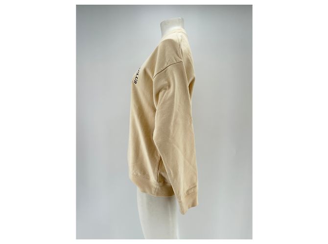 Autre Marque SPORTY & RICH Sweatshirt Gelb Baumwolle M - Ansicht 4