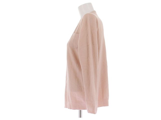 Suéter de cachemira beige Brunello Cucinelli M - vista 4