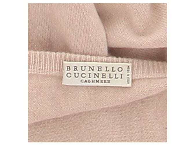 Suéter de cachemira beige Brunello Cucinelli M - vista 5