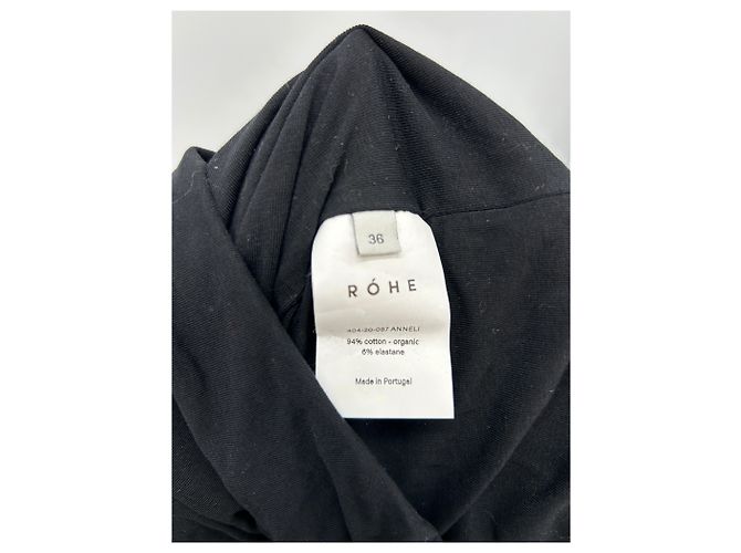 Autre Marque Top ROHE nero a spalle scoperte con maniche lunghe - vista 7